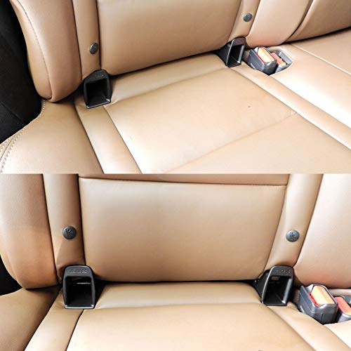 Vococal 1 par Universal Baby Child Car Safety Seat Latch Belt Buckle Connector Guía Groove Compatible con Isofix Mount