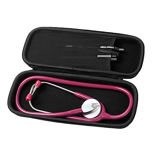 Vococal - Duro Viaje Portátil Transporte de Almacenamiento Protector Eva Caso Bolsa para 3m Littmann Classic III SE Estetoscopio
