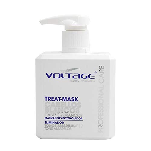 Voltage Mascarilla para Cabellos Blancos y Grises, 500 ml