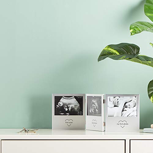 Vonhaus - Marco de fotos triple de ecografías de bebé vonhaus