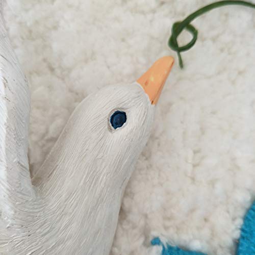 Vosarea Decoración Colgante de Pared de Resina de Gaviotas Aves Decoración de Playa Náutica 3 Piezas