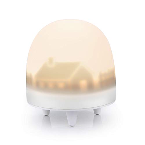 VOXON Luz Nocturna Infantil, Lámpara LED para Niños Recargable Luces LED Silicona, Brillo y Color Ajustable y Control Táctil, Regalo para Niños [Clase de eficiencia energética A+++]