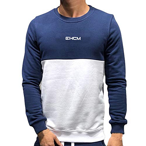 VPASS Jersey para Hombre Sudaderas con Capucha Impresas Unisex con Bolsillos Jersey de Punto suéter Impreso Arte Suéter Básica con Bolsillo Ajustado para Hombre Jersey de Punto de Manga Larga