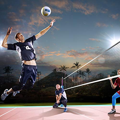 VSPORTS Rodilleras de Compresión Para Baloncesto Voleibol Béisbol Lucha Libre Senderismo Fútbol Voleibol Correr Tenis 1 Par Negro Small