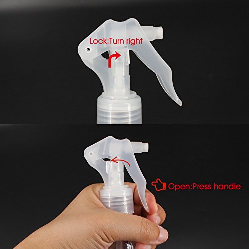 Wady 3pcs rellenable botella de Spray para, transparente, 200 ml