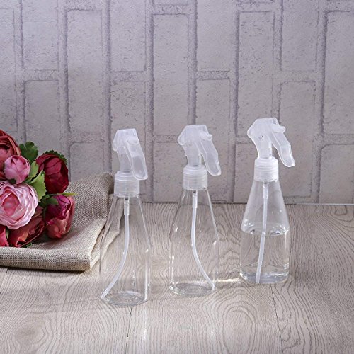 Wady 3pcs rellenable botella de Spray para, transparente, 200 ml
