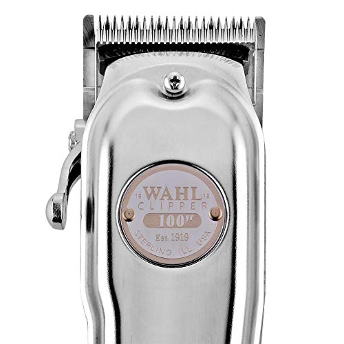 Wahl 100 Year Anniversary Clipper 81919-017 - Silver Hair Trimmer