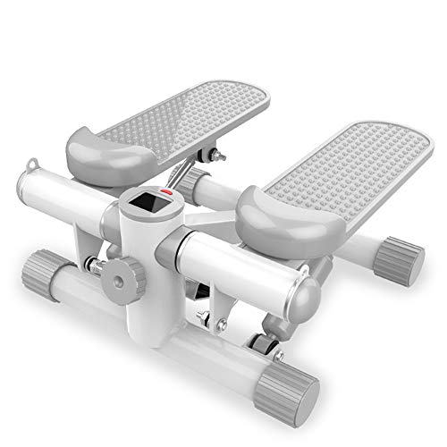 WANG-L Step Oscilación Stepper Máquina Ejercicio Inicio Silencio Tonificación Entrenamiento Pérdida De Peso Correr Equipos De Gimnasia Tonificar Sus Nalgas Piernas Muslos Cintura Blanca
