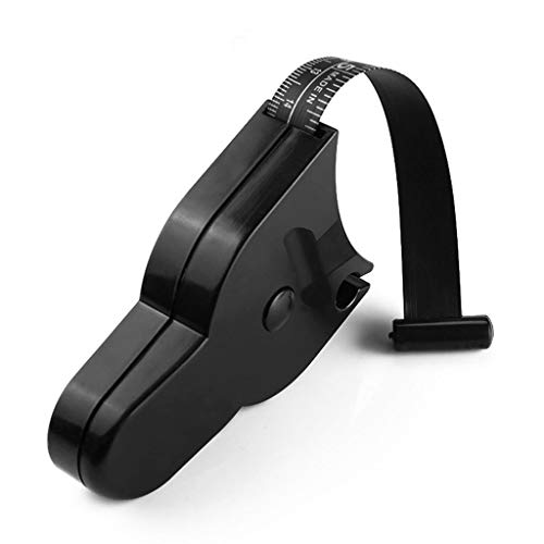 WARMWORD Medidor De Grasa, [2 En 1] Medidor De Grasa Corporal Calibrador con Cinta MéTrica Y Tablas De Grasa Fitnes, Analizador De Salud con MedicióN Precisa Y GrabacióN