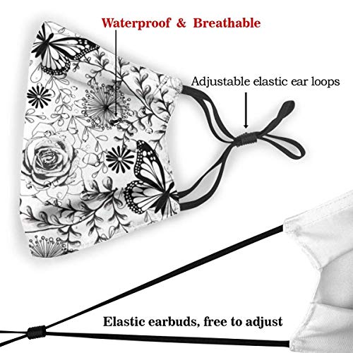 Wash Reusable 5 Layer Activated Carbon (Adults&Kids Size)