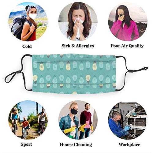 Wash Reusable 5 Layer Activated Carbon (Adults&Kids Size)