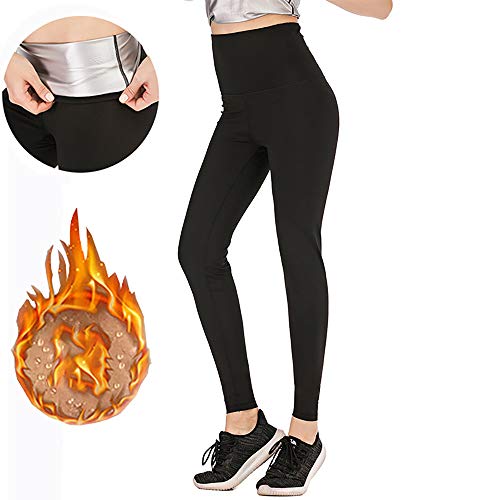 WBTY - Traje de sauna, para mujer, adelgazamiento, sauna, pantalones largos + chaleco + camisetas de manga corta, moldeadores corporales, fitness y sauna