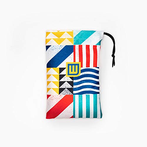 WEARK Mascarilla higienica reutilizable homologada 100% microfibra certificado 96 lavados funda interior para filtro y sistema de cierre trasero (Adulto L) Negra