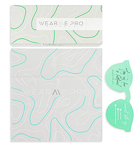 WearMe Pro - Gafas de sol de estilo aviador o piloto, polarizadas, con montura de metal