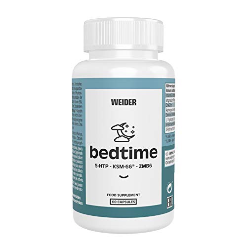 Weider Nutrition Bedtime 60 capsulas que te ayudan a dormir mejor. Si lo que necesitas es descansar este es tu producto