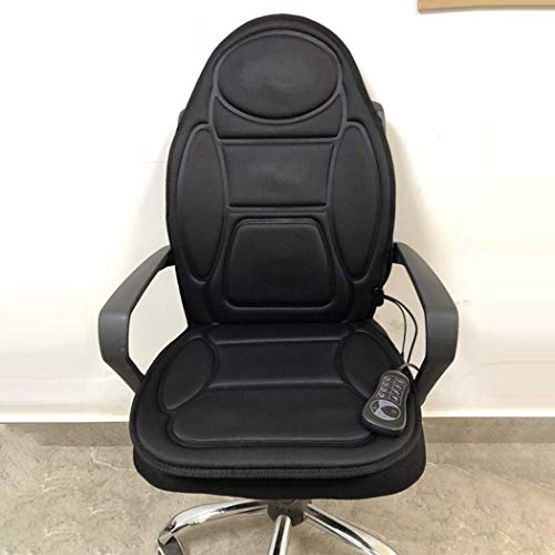 WEIZI Alfombrilla de Masaje con Almohadilla térmica para el Coche para Todo el Cuerpo Colchoneta de Masaje Plegable para Silla Shiatsu masajeador de Espalda Apto para Suministros de automóviles Si