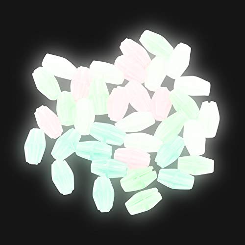 WEKON 72pcs Cuenta de Radio de Bicicleta, Clip Radio de Bicicleta, Perla Luminosa de Rueda, Perla de Radio de Bicicleta Decoración de Rueda de Bicicleta Infantil Fluorescente Accesorio Multicolor