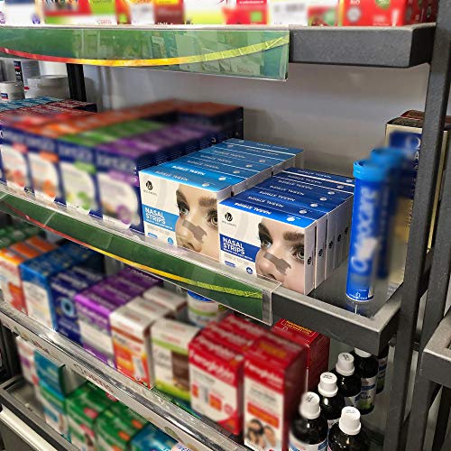 Welsberg 30x tiras nasales contra los ronquidos tiritas nasales antirronquidos, talla M