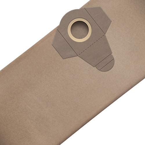 Wessper® Bolsas de aspiradora para Einhell TE-VC 1820 1250 RT-VC 1420 1500 1600 BT-VC 1250 S Parkside PNTS 1250 1300 1400 1500 B2 B3 C1 C3 D1 E2 Sparky VC1220 VC1430 MacAllister 1250W 1400W (3 piezas)