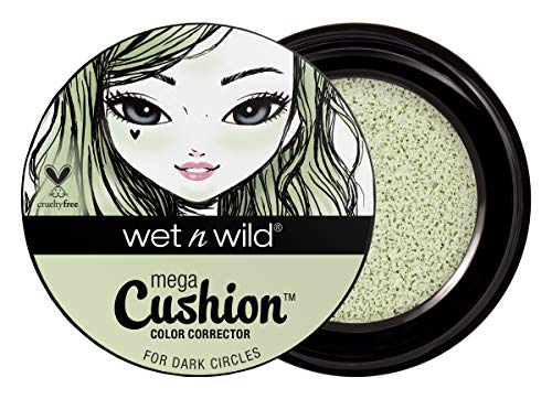 Wet n Wild MegaCushion™ Color Corrector – Formato Cushion – Verde - 1 unidad
