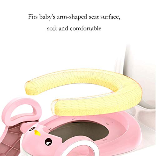 Wghz Asiento de Entrenamiento para IR al baño/Entrenamiento para IR al baño Asiento de Entrenamiento para IR al baño Asiento para el Entrenamiento del Orinal Asiento para el Inodoro con taburet