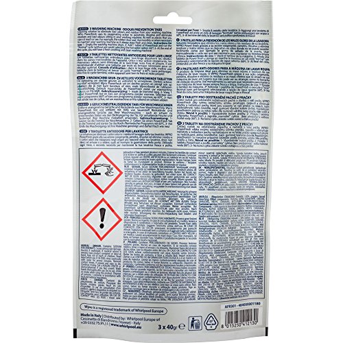 Whirlpool AFR301 - Pastillas limpiadoras para lavadora