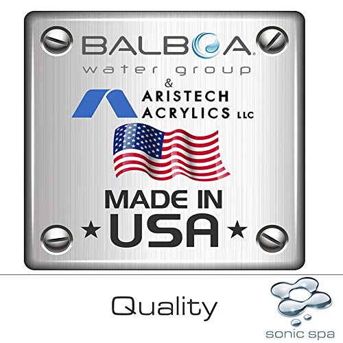 Whirlpool Sonic Spa Miami Outdoor Whirlpool 6-7 Pers - Big Beach, Whirlpool Edition:Prime Edition