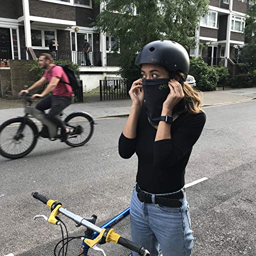 WhitePalm Face Guard Bufanda anticontaminación, Unisex Adulto, Gris, On Size Fits All