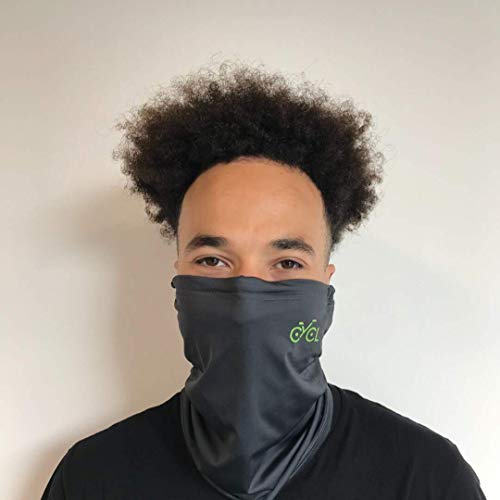 WhitePalm Face Guard Bufanda anticontaminación, Unisex Adulto, Gris, On Size Fits All