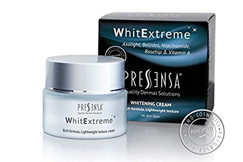 WhitExtreme, CREMA ACLARANTE, para las manchas producidas por la edad. Tratamiento para la piel dañada por el sol y arrugas. 50 ml