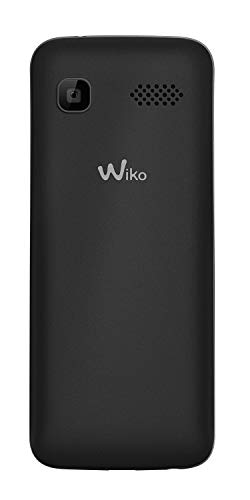 WIKO Lubi5 Plus – Teléfono móvil Libre con Teclas de 1,8” (Dual SIM, Radio FM, admite microSD, Bluetooth, Linterna LED y Reproductor MP3) – Color Negro