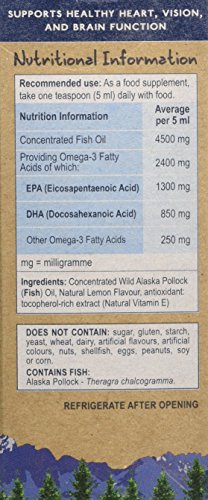 Wiley's Finest Peak máximo Omega-3 aceite de pescado - 125 ml