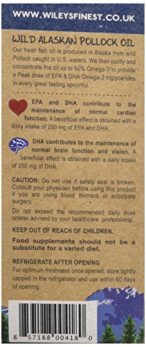 Wiley's Finest Peak máximo Omega-3 aceite de pescado - 125 ml
