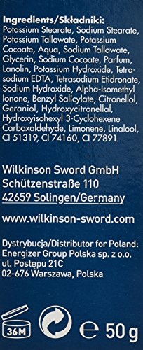 Wilkinson Jabón de Afeitar Stick, 50 g