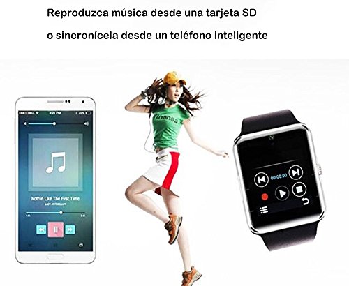 Willful Smartwatch, Reloj Inteligente Android con Ranura para Tarjeta SIM,Pulsera Actividad Inteligente para Deporte, Reloj Iinteligente Hombre Mujer, Reloj de Fitness con Podómetro Cronómetros