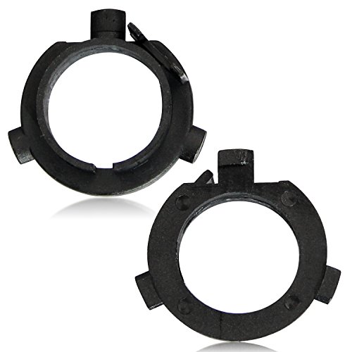 Win Power H7 LED Base de la bombilla Clips Adaptador Poseedor Apoyo Enchufe Accesorios de conversión de zócalo de lámpara LED, 2 Piezas