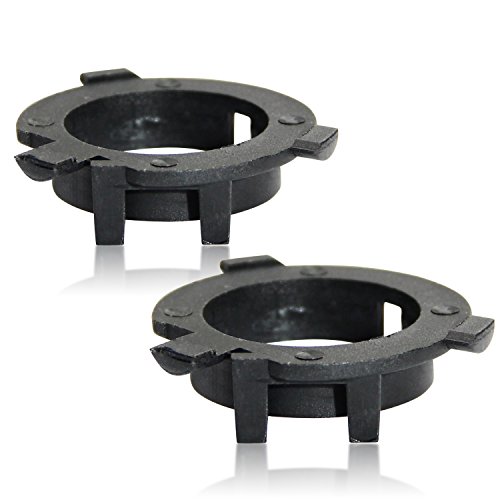 Win Power H7 LED Base de la bombilla Clips Adaptador Poseedor Apoyo Enchufe Accesorios de conversión de zócalo de lámpara LED, 2 Piezas