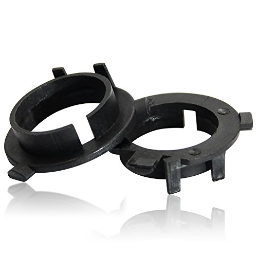 Win Power H7 LED Base de la bombilla Clips Adaptador Poseedor Apoyo Enchufe Accesorios de conversión de zócalo de lámpara LED, 2 Piezas