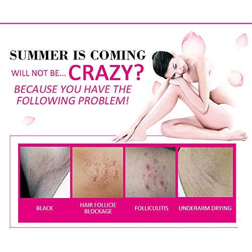 WINBST Crema blanqueadora para Las Axilas Naturales Crema blanqueadora Armpit Blanqueamiento de la Piel Oscura Cuerpo blanqueador para áreas sensibles