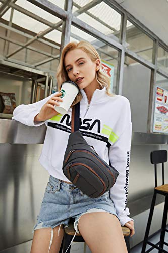 Wind Took riñoneras desportivas cinturón Ajustable riñonera Running Impermeable riñoneras Hombre y Mujer Multifuncional riñoneras a la Moda Rosa Claro