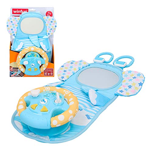 winfun - Volante de simulación para bebés con luces y sonidos (46318)
