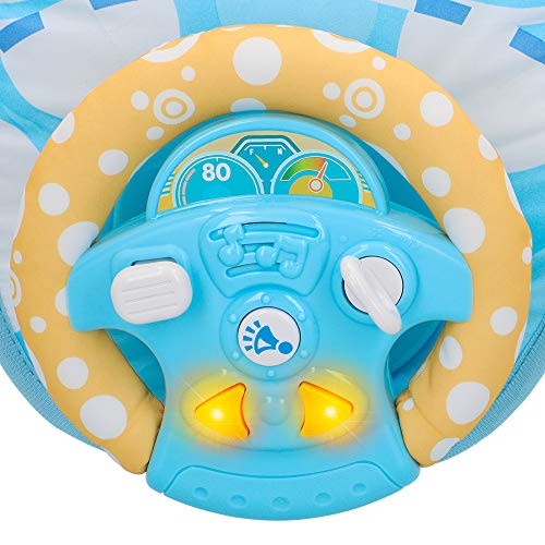 winfun - Volante de simulación para bebés con luces y sonidos (46318)