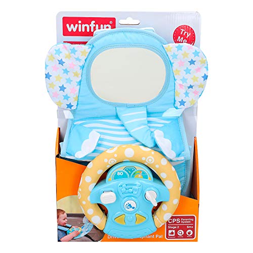 winfun - Volante de simulación para bebés con luces y sonidos (46318)