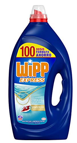 Wipp Express Gel Limpio y Liso - 100 Dosis