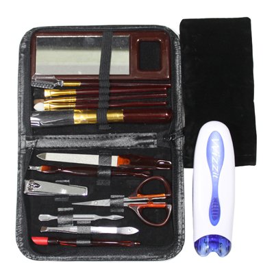 Wizzit depiladora eléctrica con juego de brochas de maquillaje