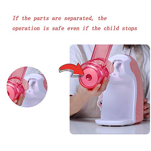 WJH9 De múltiples Funciones Portable del hogar Mini automático de Helados de Frutas de la máquina, fácil de Usar y de Limpiar, removible, Azul