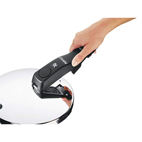 WMF 07.9265.9990 Perfect Olla Rápida, Acero Inoxidable, Compatible con inducción, Diámetro 22 cm, 2 piezas, 4.5 y 3 litros