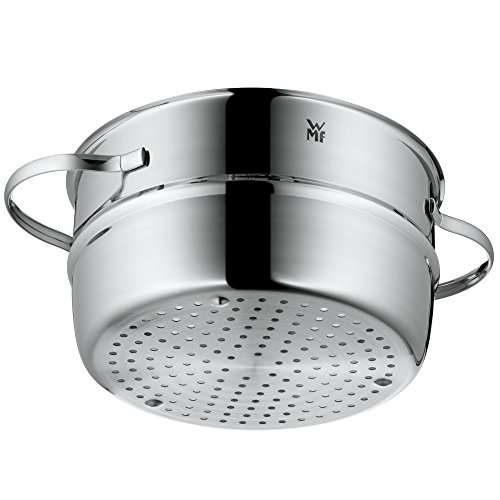 WMF Gala Plus Batería de Cocina (7 Piezas), Acero Inoxidable Cromargan, Apta para Todo Tipo de cocinas Incluso inducción