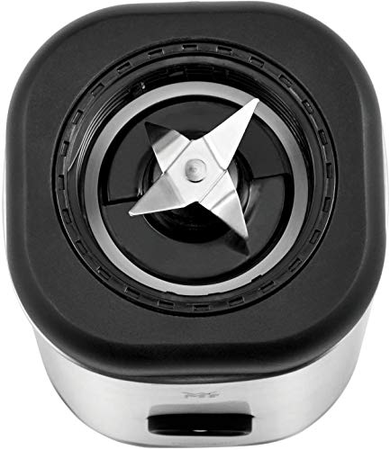 WMF Kult X Mix & Go Mini Batidora de Vaso Individual 300 W de 0.6 L de capacidad y 4 cuchillas alta calidad, exterior acero inoxidable de cromargan, depósito de TRITAN libre de BPA