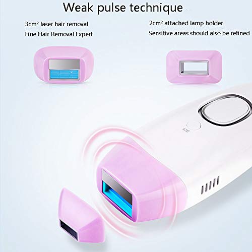 WMKEDY Easy to use, Sensor láser de hielo depilación Instrumento cuerpo lleno de fotones de las axilas máquina de afeitar, la eliminación del dispositivo IPL Depilación Sistema for mujeres y hombres s